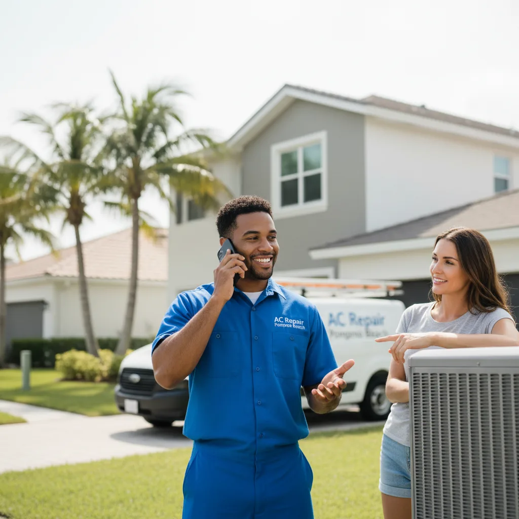 AC Repair Pompano Beach customer support in Pepperell